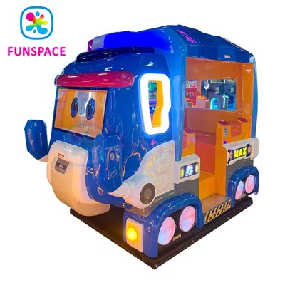 Liantya Elephant Bus ar monētām darbināms Kiddie Ride